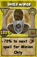 Wizard101 Myth Spells Shield Minion