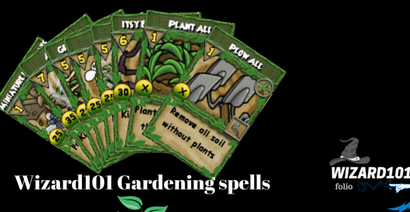 Wizard101 Gardening Spells Guide Full