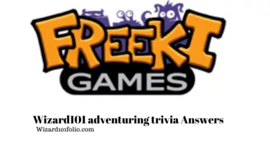 Wizard101 adventuring trivia Answers