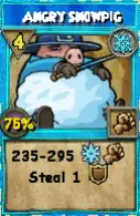 Wizard101 angry snowpig