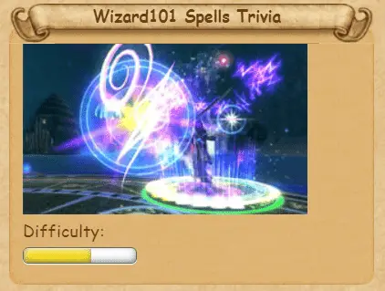 Wizard101 Spells Trivia answers