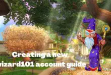 Creating a new wizard101 account guide