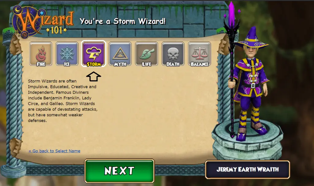 wizard101 new account