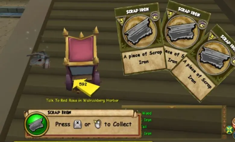 wizard101 scrap iron