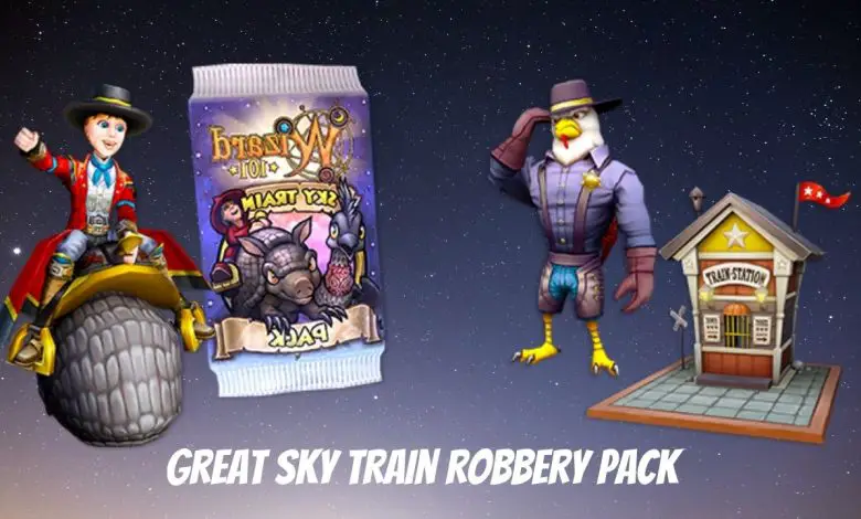 wizard101 great sky train robbery pack