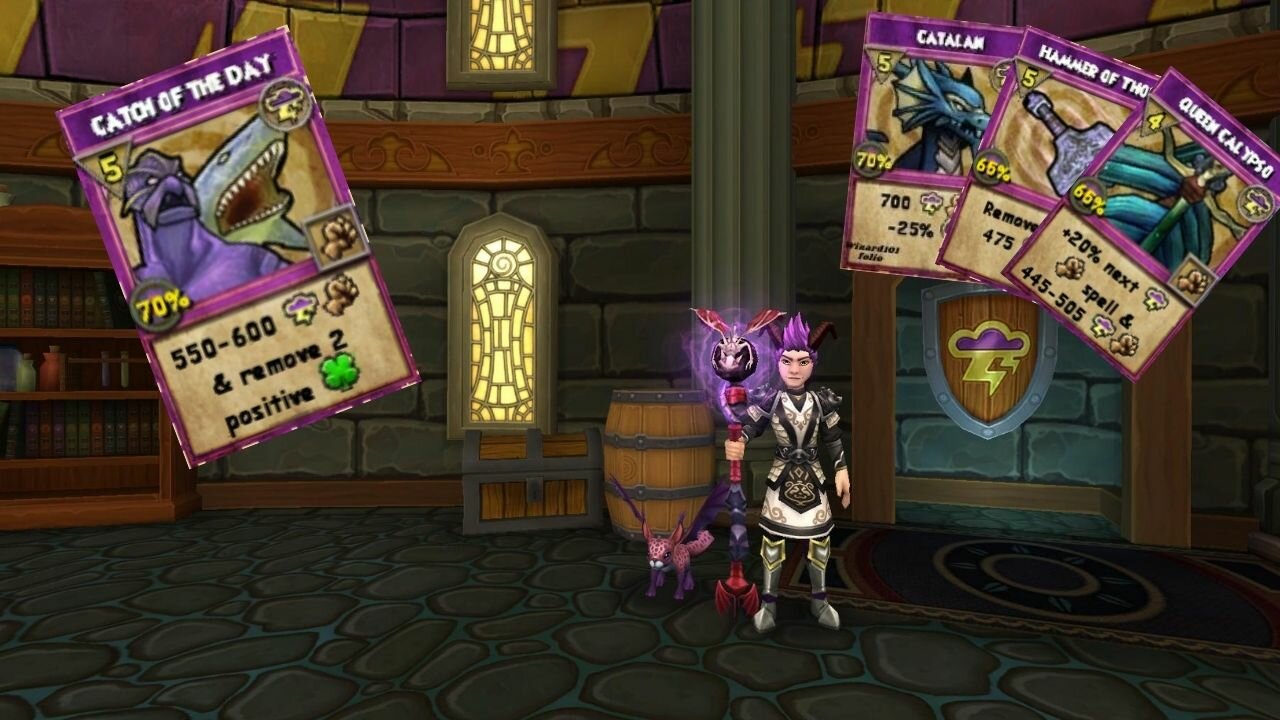 Wizard101 All Dropped Storm Spells, Where to Get them?