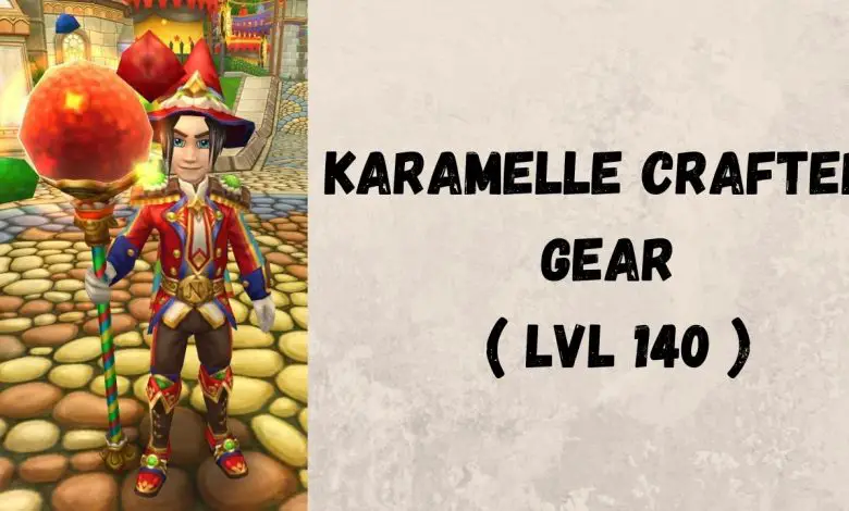 Karamelle Crafted Gear