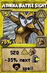 Wizard101 Myth Spells Athena Battle Sight 