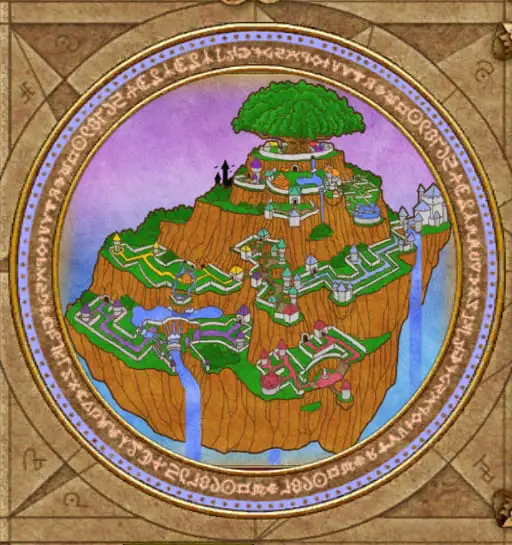 Wizard City Map