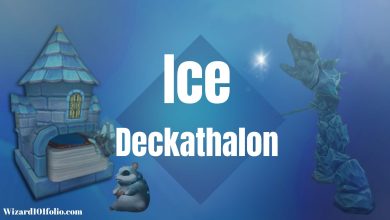 WIzard101 ice deckathalon